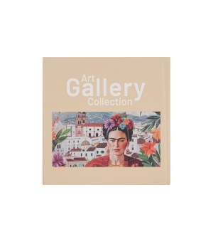 Komplet 2 talerze deserowe MEXICAN ART RED
