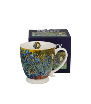 Kubek na stopce IRISES inspired by Van Gogh