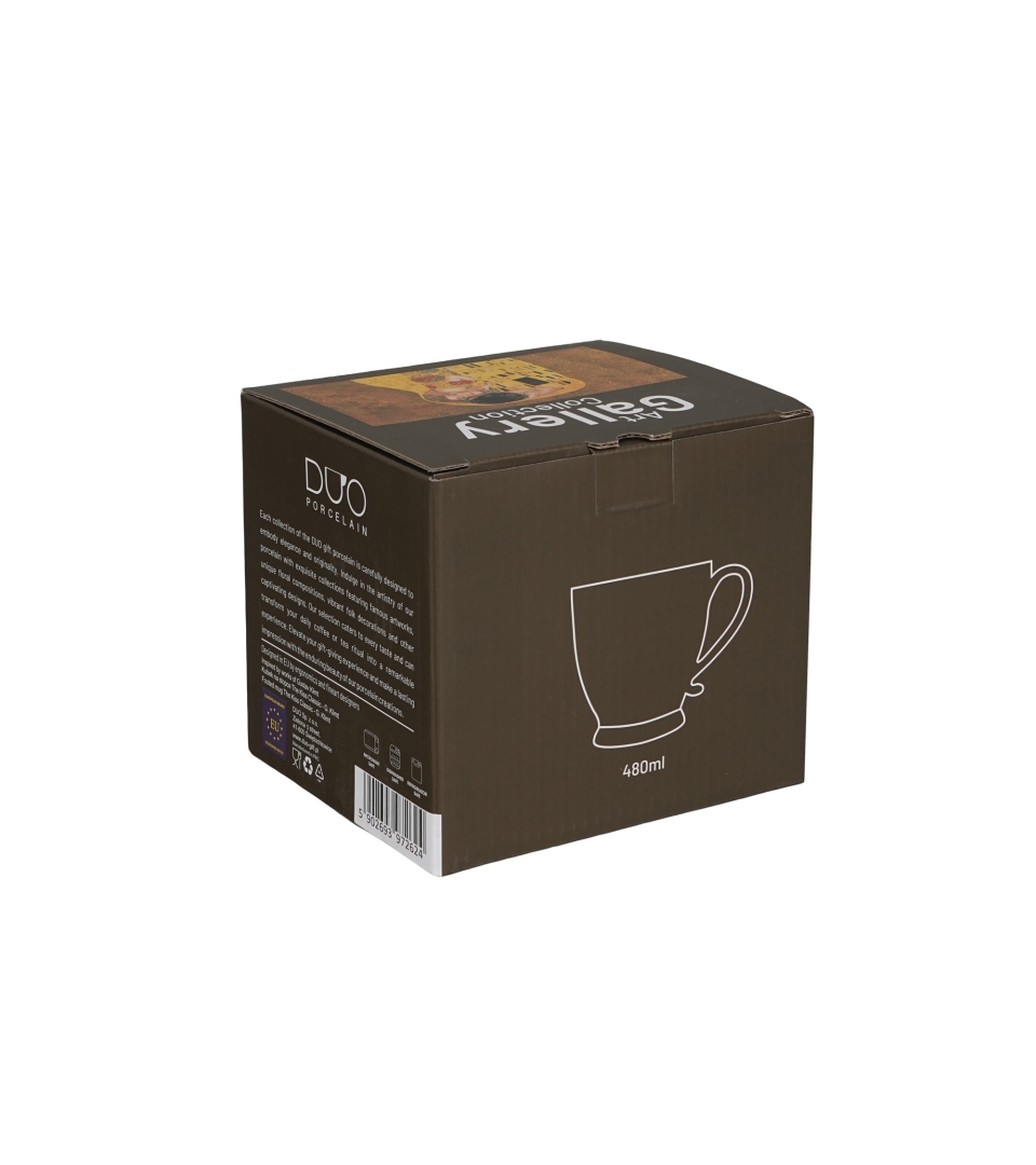 Kubek na stopce KISS CLASSIC inspired by Klimt