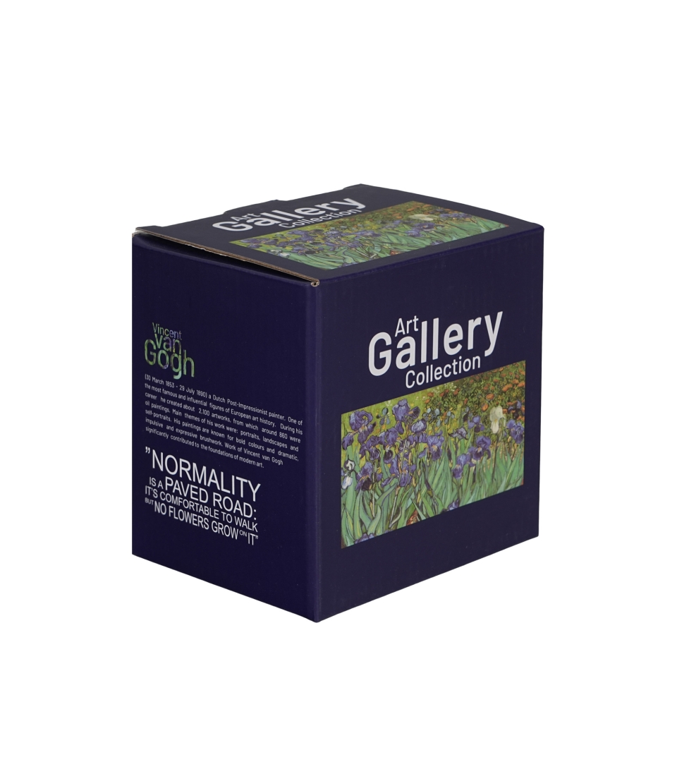 Kubek z zaparzaczem z zawieszką IRISES inspired by Van Gogh