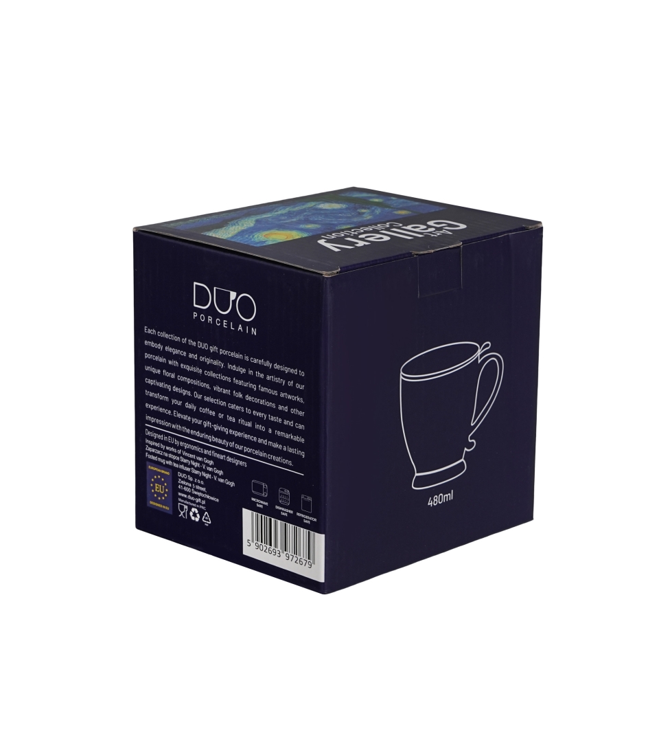 Zaparzacz na stopce STARRY NIGHT inspired by Van Gogh