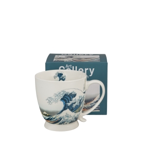 Kubek na stopce THE GREAT WAVE inspired by Hokusai