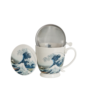 Zaparzacz na stopce THE GREAT WAVE inspired by Hokusai