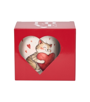 Kubek 650 ml KOT Z ZABAWKĄ