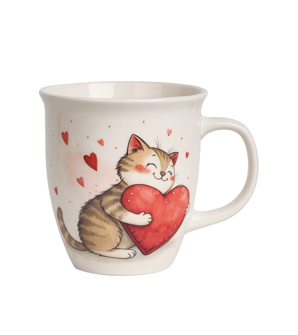 Kubek 650 ml KOT Z ZABAWKĄ