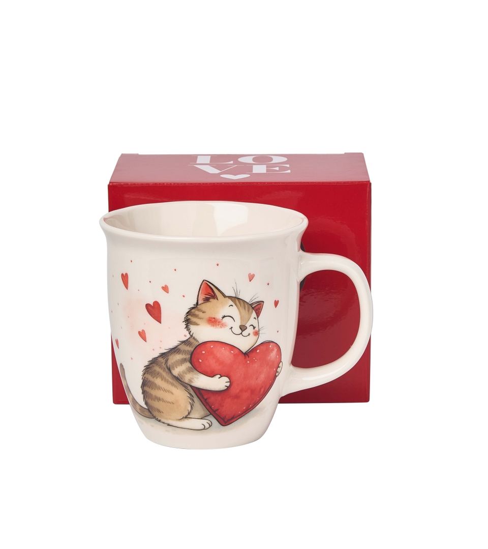 Kubek 650 ml KOT Z ZABAWKĄ