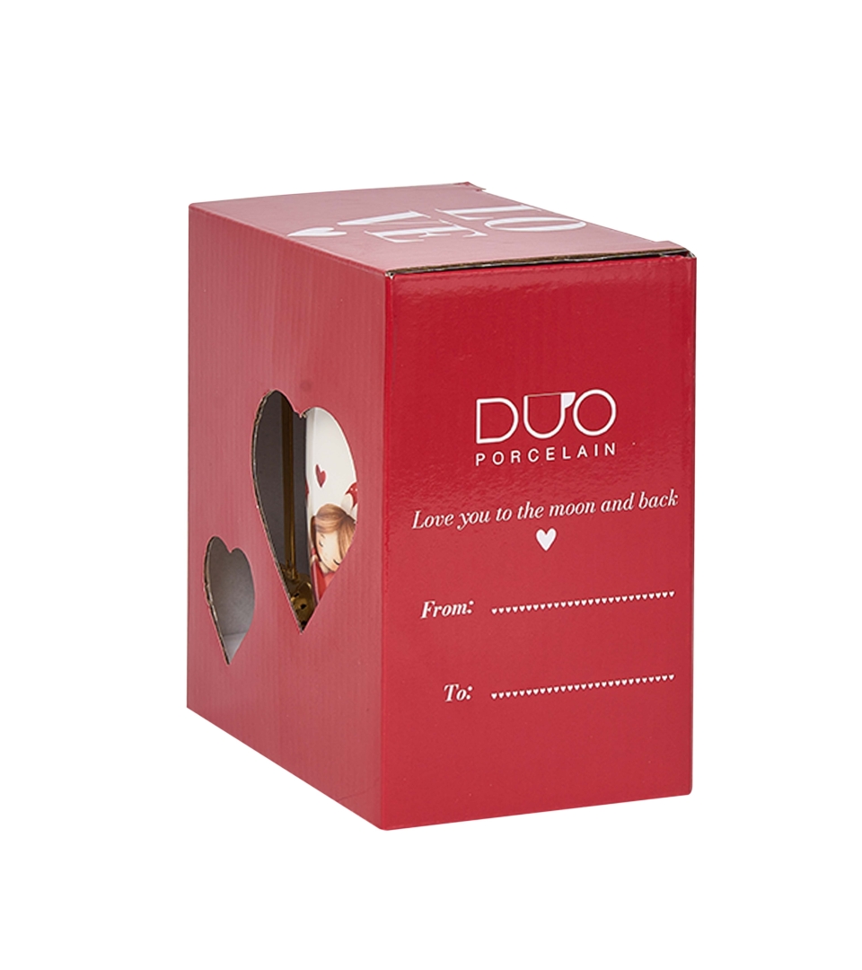 Kubek classic z zaparzaczem "serce" ANIOŁ