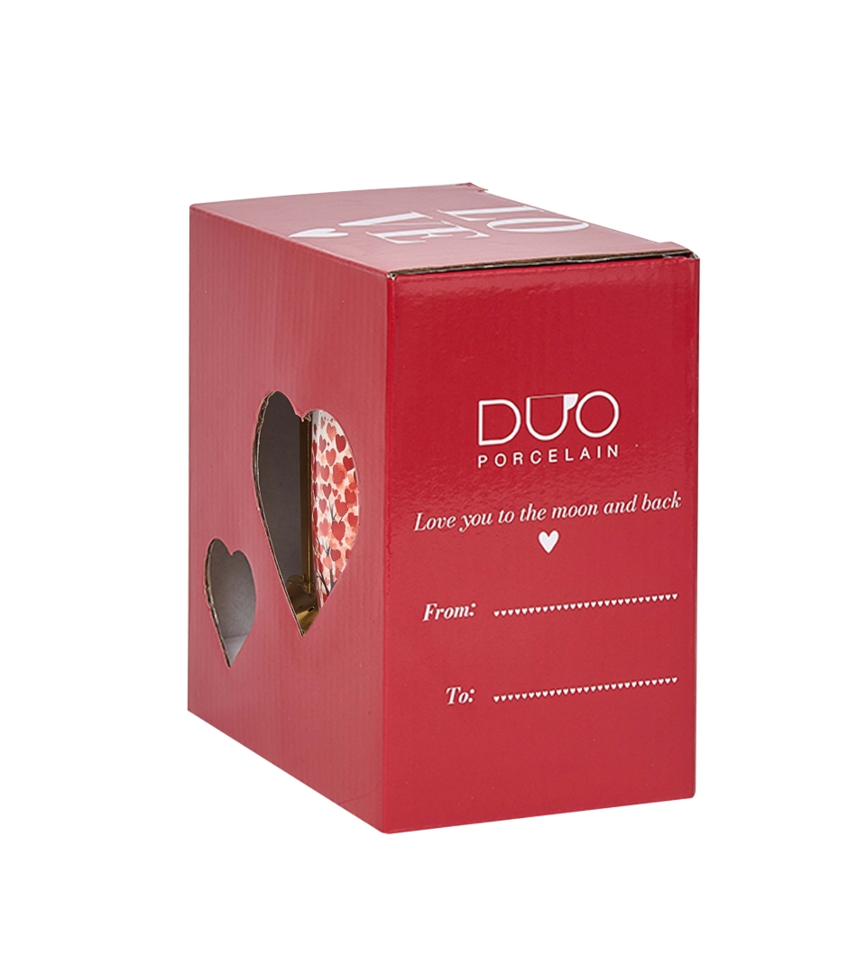 Kubek classic z zaparzaczem "serce" DRZEWO