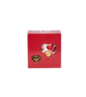 Kubek classic z zaparzaczem "serce" MIŚ Z BALONAMI