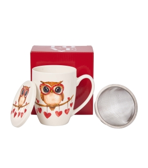 Kubek z zaparzaczem SOWA