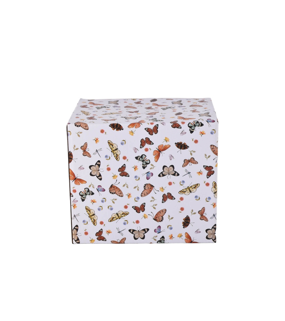 Porcelanowy dzbanek na podgrzewaczu BUTTERFLIES