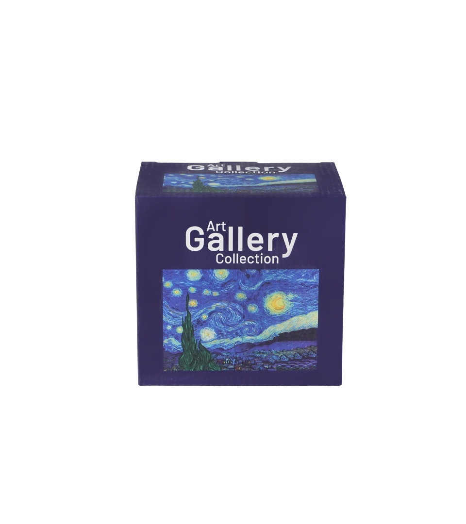 Kubek szklany z podwójną ścianką STARRY NIGHT inspired by Van Gogh