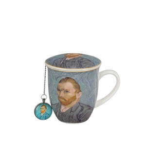 Kubek z zaparzaczem z zawieszką PORTRET Van Gogha