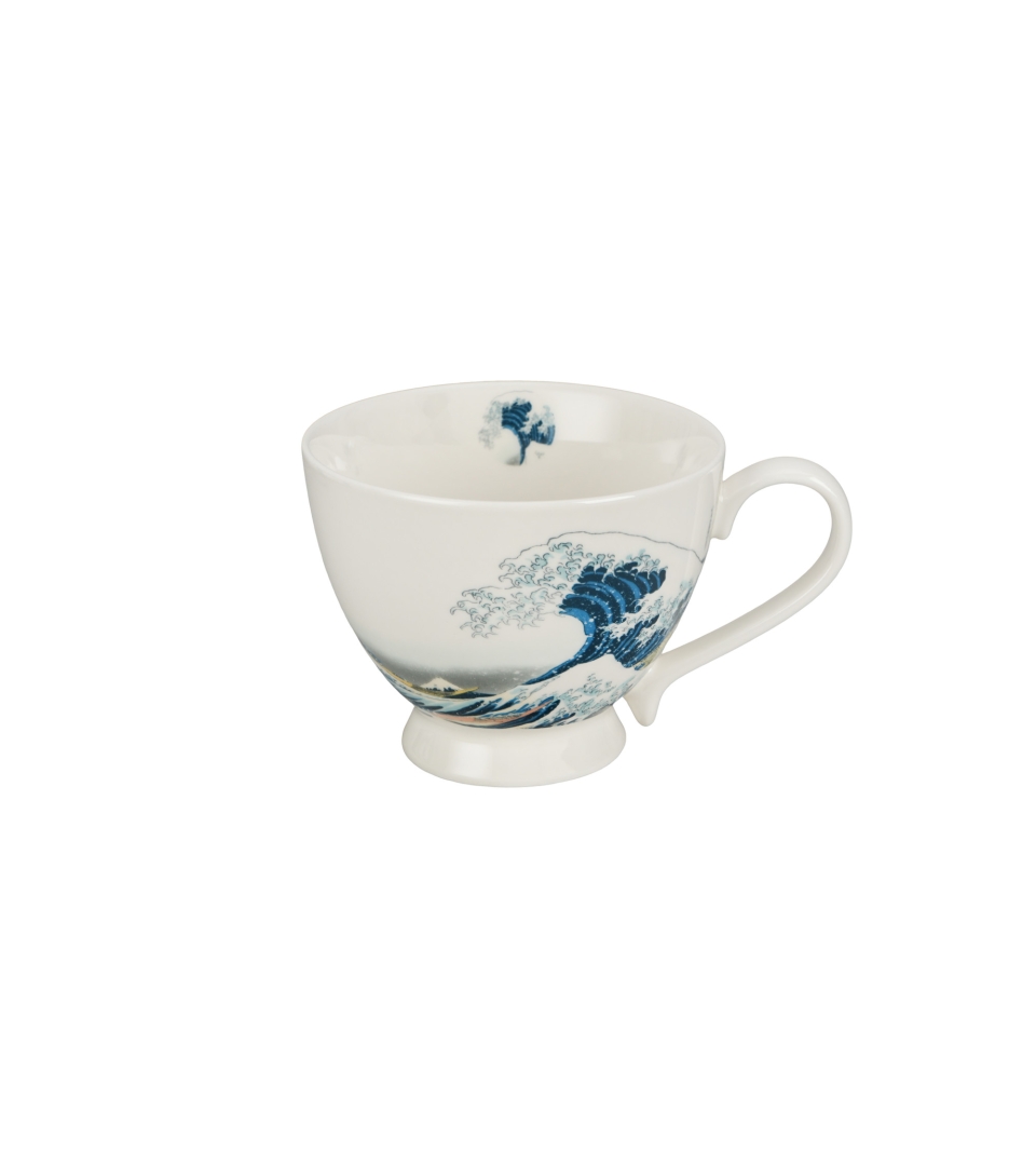 Kubek jumbo THE GREAT WAVE inspired by HOKUSAI