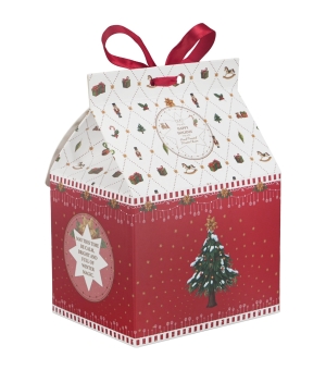 Kubek w opakowaniu domek ORNAMENT JOY