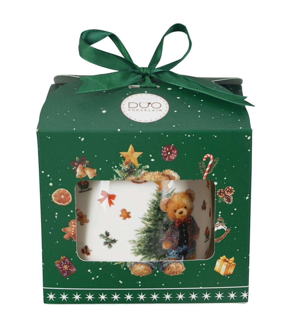 Zaparzacz baryłka w pudełku z kokardą TEDDY NOEL