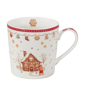 Kubek w opakowaniu domek GINGERBREAD HOUSE